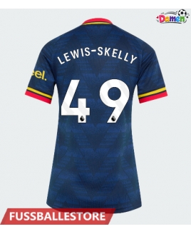 Günstige Arsenal Myles Lewis-Skelly #49 Auswärtstrikot Damen 2026-27 Kurzarm